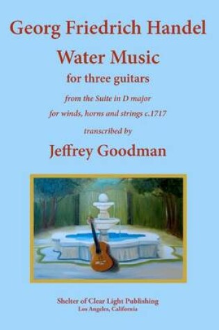 Cover of Georg Friedrich Handel Water Music for three guitars