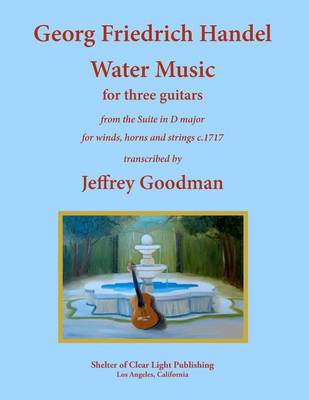 Book cover for Georg Friedrich Handel Water Music for three guitars