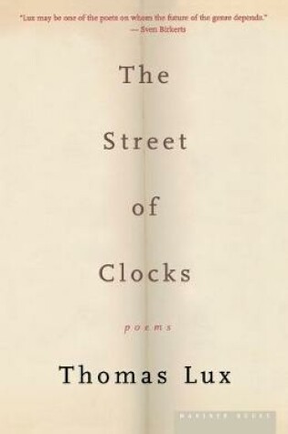 Cover of The Street of Clocks