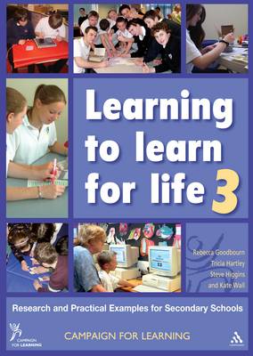 Cover of Learning to Learn for Life 3