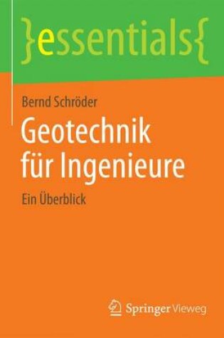 Cover of Geotechnik fur Ingenieure