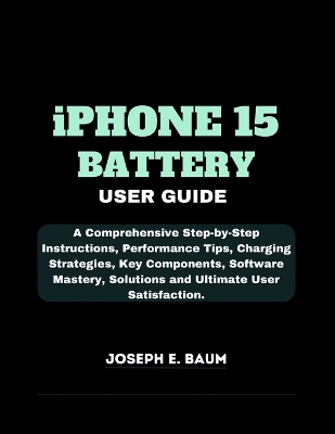 Book cover for iPhone 15 Battery User Guide