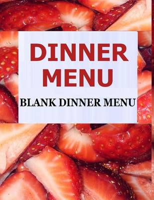 Book cover for Dinner Menu