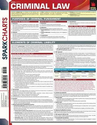 Cover of Criminal Law (Sparkcharts)