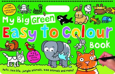 Book cover for My Big Green Easy to Colour Books