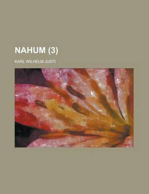 Book cover for Nahum (3)