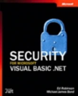 Book cover for Security for Microsoft Visual Basic .NET