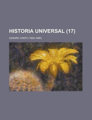 Book cover for Historia Universal (17)