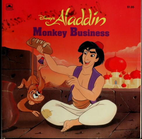 Book cover for Disney's Aladdin