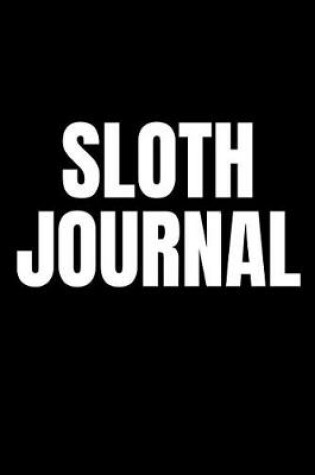 Cover of Sloth Journal