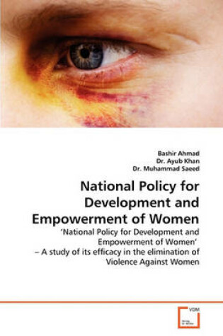 Cover of National Policy for Development and Empowerment of Women