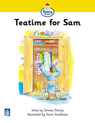 Book cover for Tea time for Sam Story Street Beginner Stage Step 1 Storybook 1