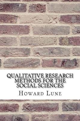 Book cover for Qualitative Research Methods for the Social Sciences