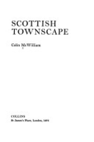 Cover of Scottish Townscape