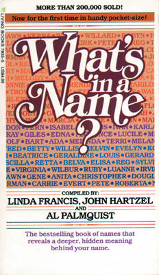 Book cover for What's in a Name?