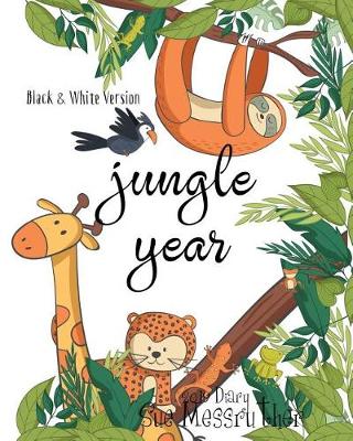 Book cover for Jungle Year 2019 Diary
