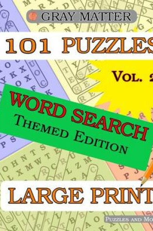 Cover of Large Print Word Search Puzzles - Volume 2