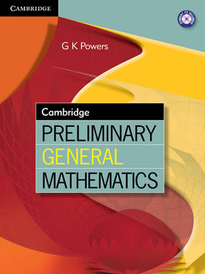 Cover of Cambridge Preliminary General Mathematics