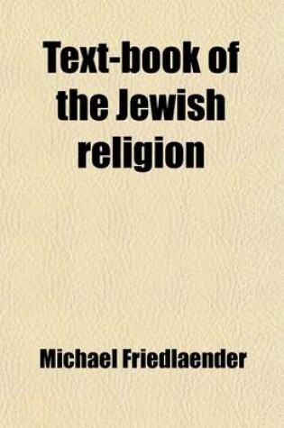 Cover of Text-Book of the Jewish Religion