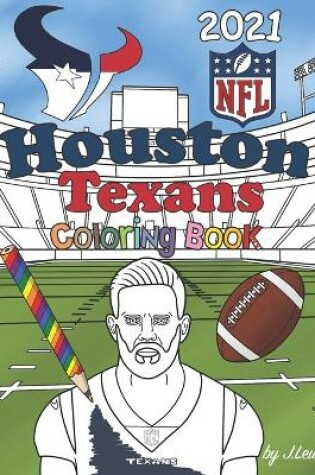 Cover of Houston Texans Coloring Book 2021