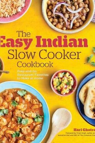 Cover of The Easy Indian Slow Cooker Cookbook