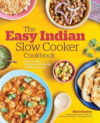 Book cover for The Easy Indian Slow Cooker Cookbook