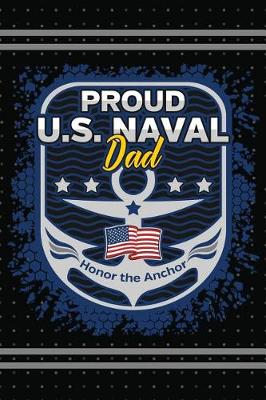 Book cover for Proud U.S. Naval Dad