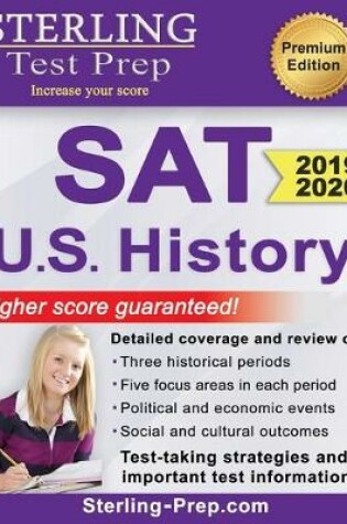 Cover of Sterling Test Prep SAT U.S. History