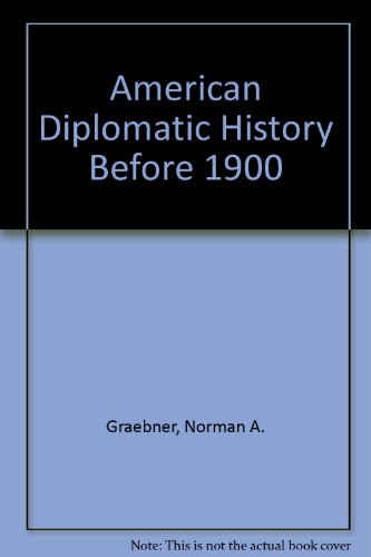 Book cover for American Diplomatic History Before 1900