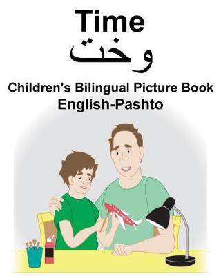 Book cover for English-Pashto Time Children's Bilingual Picture Book