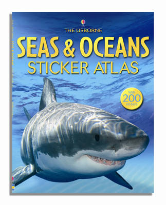 Book cover for Usborne Sticker Atlas