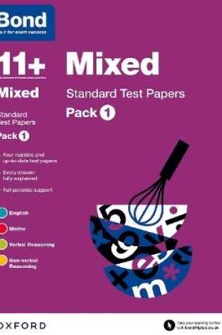 Cover of Bond 11+: Mixed: Standard Test Papers