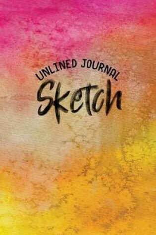 Cover of Unlined Journal Sketch