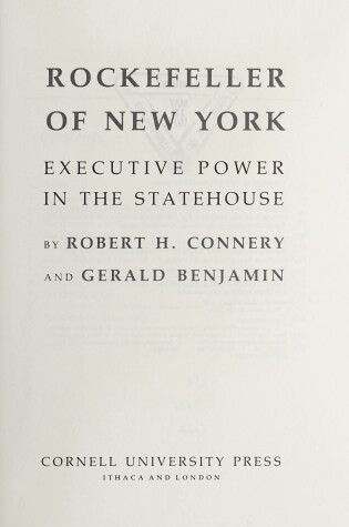 Cover of Rockefeller of New York