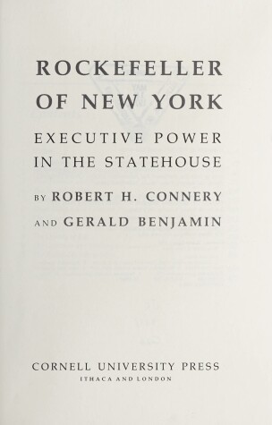 Book cover for Rockefeller of New York