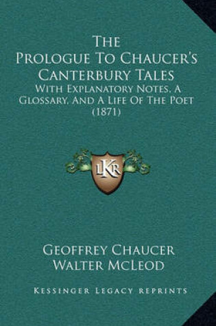 Cover of The Prologue to Chaucer's Canterbury Tales