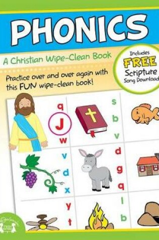 Cover of Phonics Christian Wipe-Clean Workbook