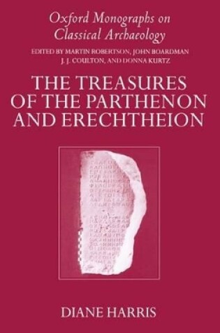 Cover of The Treasures of the Parthenon and Erechtheion