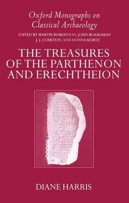 Book cover for The Treasures of the Parthenon and Erechtheion
