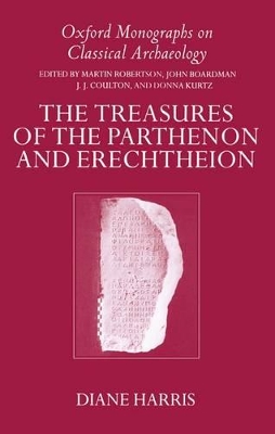 Cover of The Treasures of the Parthenon and Erechtheion