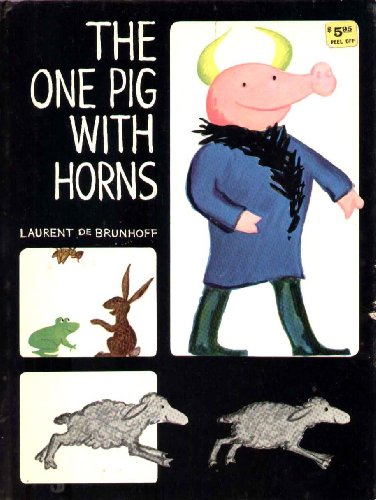 Book cover for The One Pig with Horns
