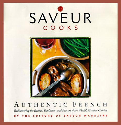 Book cover for "Saveur" Cooks Authentic French
