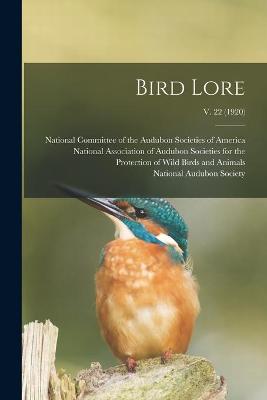 Cover of Bird Lore; v. 22 (1920)