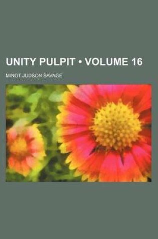 Cover of Unity Pulpit (Volume 16)