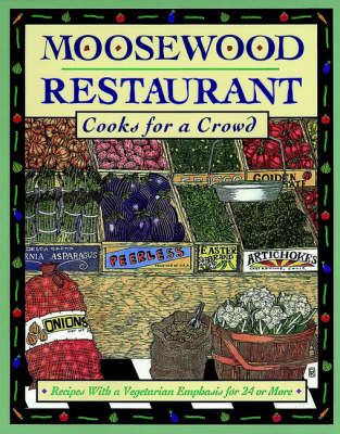 Book cover for Moosewood Restaurant Cooks for a Crowd