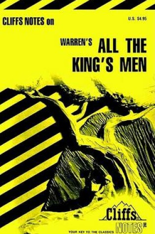 Cover of Notes on Warren's "All the King's Men"
