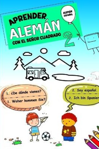 Cover of Aprender Alemán Con El Señor Cuadrado 2