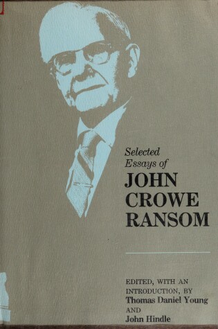 Cover of Selected Essays