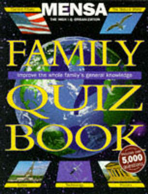 Book cover for Mensa Family Quiz Book