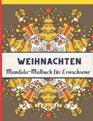 Book cover for Weihnachten Mandala-Malbuch für Erwachsene